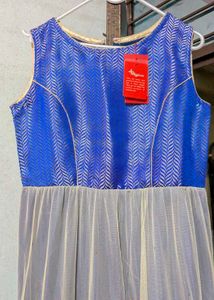 Full Flaired Ruffle Gown