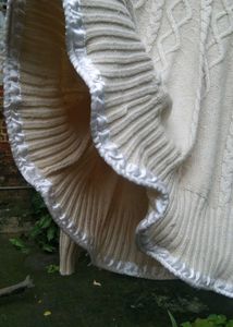 Cream Cable Knit Sweater