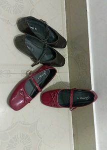 Cute Ballet Flats - Two Pair