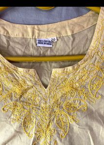 Combo of cargo pant, kurti and crop top