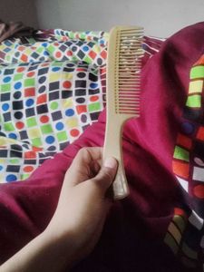 Wooden Hair Comb