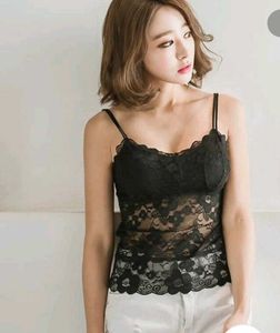 Long Sling Tube Top Or Camisoles Panty Set