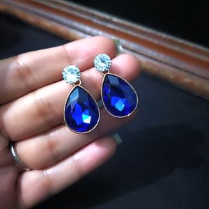 New Navy Blue Earing For Girls💙