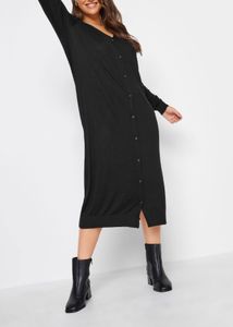 Black Moss Shirt Dress