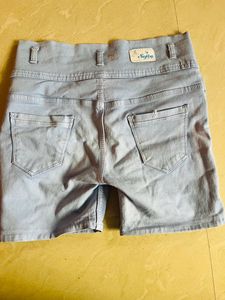 Sky Blue Denim Shorts Size 32