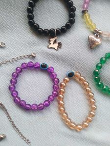 Beaded Bracelet Bundle - 7 Unique Styles