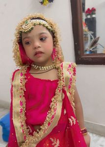 kids lehanga for haldi function