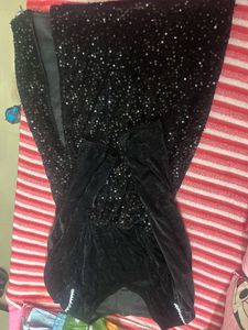 Mini Velvet Sequin Dress
