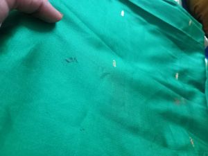 OFFER ✨️Dark Green Saree