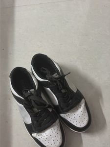 Black &amp; White Sneakers