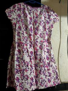 Floral Print Mini Dress