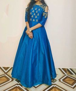 Beautiful Blue Gown Full Length