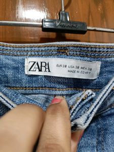 Male Zara Front Button Jeans