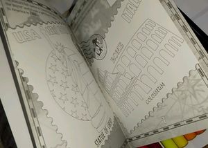 30 Sketchpens Faber-castell Case Coloring Book Kid