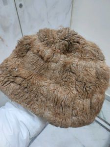 Fuzzy Brown Hat