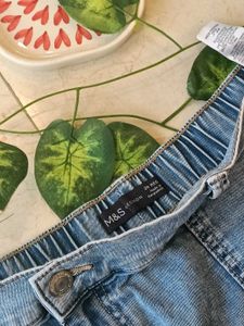 Light Wash Denim Pants