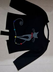 Women Black Stylish Top✔️💞