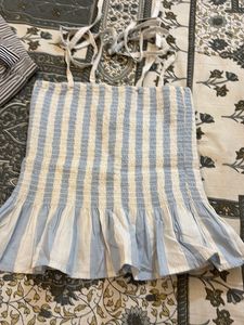 Striped Crop Top