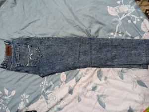 Acid Wash Denim Jeans