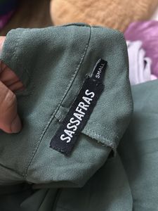 Olive Wide Leg Pants