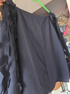 Blue colour stylish top