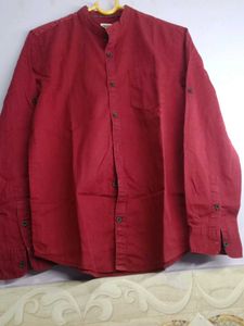 Maroon Casual Shirt - DN MX