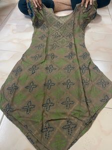 Triangle Shape Dhoti Kurta Set