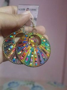 Colorful Beaded Earrings