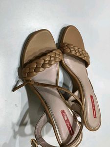Fred Label Braided Heel Sandals