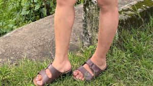 Brown Leather Sandals