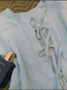 Bow Plaid Top Pinteresty💙