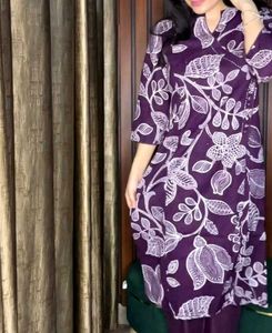 Angrakha Style Kurta Set