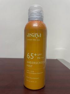 Asaya Sunscreen Mist Sealed