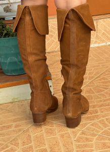 Suede Over the Knee Boots