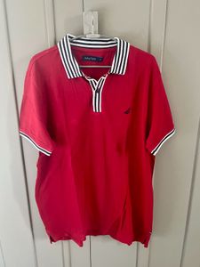 Nautica Red Polo Shirt