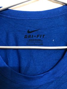 Nike Blue Long Sleeve T Shirt