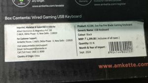 EvoFox Fireblade TKL Semi-Mechanical Gaming