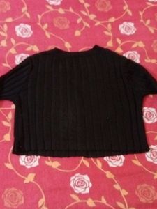 Stylish Black Cardigan