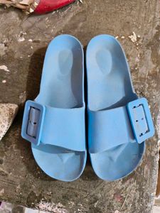 Blue Buckle Slides