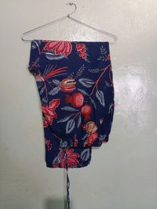 Jaipuri Kaftan Night Suit Set