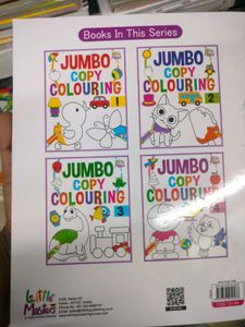 Jumbo Copy Colouring Book - Fun Activity!