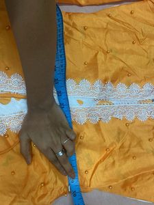 Floral Dress with Lace Details