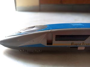 New Metal Diecast Pullback Bullet Train