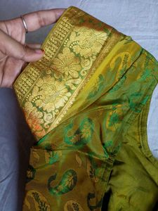 Kanjeevaram Pattu Silk Saree Floral Shining