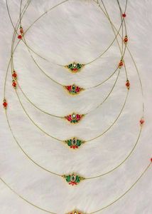 Gold Plated Lotus Neckless