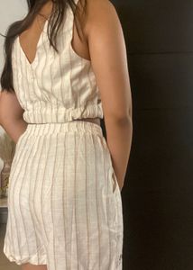 New With Tag Refinery Linen Co-ord Set