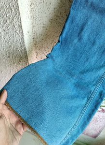 Light Wash Wide Leg Jeans