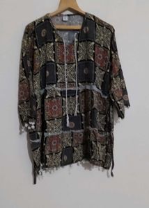 Boho Patchwork Top ✨🖤