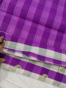 Purple Saree