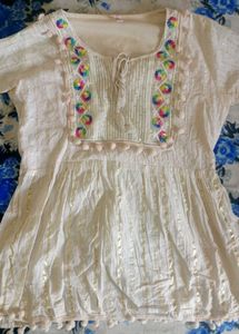 Boho Pom-Pom Tunic